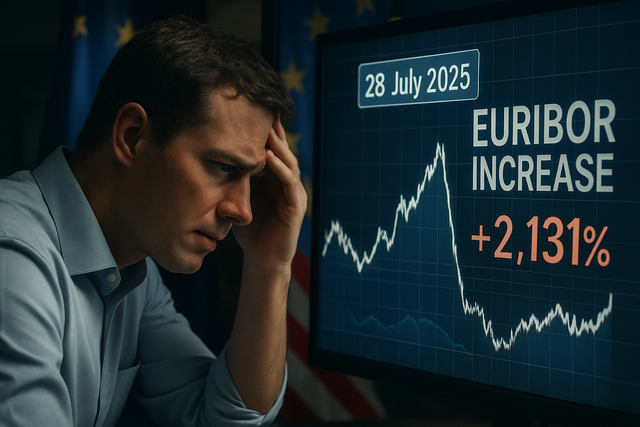 Euribor del 28 de Julio de 2025
